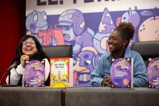Directora de Cultura, María Inés Obaldía participa de homenaje a Ziraldo en el marco de la Feria del Libro Infantil y Juvenil Directora de Cultura, María Inés Obaldía participa de homenaje a Ziraldo en el marco de la Feria del Libro Infantil y Juvenil