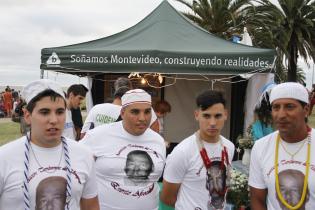 Celebracion de Imenaja en la playa Ramirez