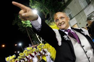 Julio Sosa, Kanela, en el desfile de Llamadas 2018