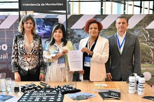 Firma de convenio Intendencia y SPCine Firma de convenio Intendencia y SPCine