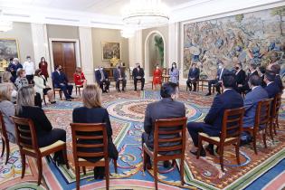 Intendenta Carolina Cosse participa de recepción organizada por el Rey Felipe VI en la Casa Real Española Intendenta Carolina Cosse participa de recepción organizada por el Rey Felipe VI en la Casa Real Española