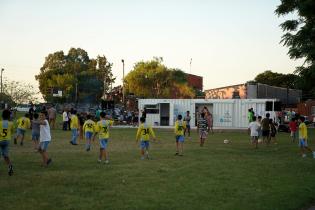 Inauguración de obras en club Nuevo Amanecer 