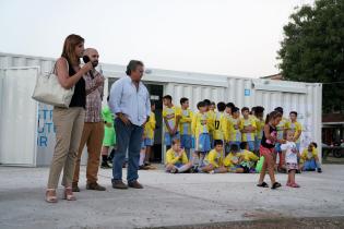 Inauguración de obras en club Nuevo Amanecer 