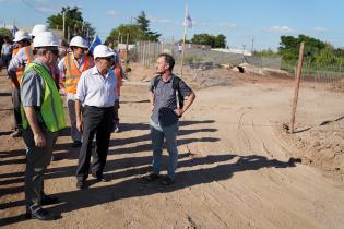 Recorrida por urbanización en barrio Peñarol 