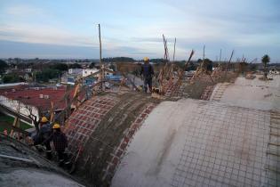 Avance de obras en Centro cultural de Flor de Maroñas