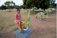 Juegos saludables en Punta Carretas