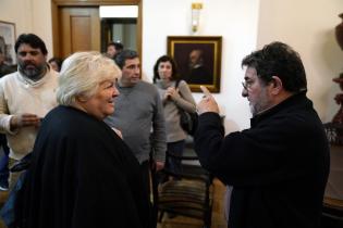 Adelaida Guevara es declarada Huesped de Honor de la ciudad de Montevideo 