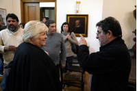 Adelaida Guevara es declarada Huesped de Honor de la ciudad de Montevideo 