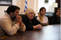 Adelaida Guevara es declarada Huesped de Honor de la ciudad de Montevideo 