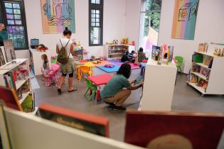 Reinauguración de Biblioteca infantil en Castillo del Parque Rodó Reinauguración de Biblioteca infantil en Castillo del Parque Rodó