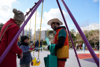 Inauguración de reformas en Parque Villa Biarritz