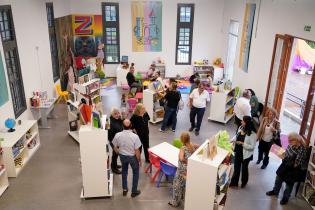 Reinauguración de Biblioteca infantil en Castillo del Parque Rodó