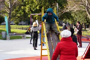 Inauguración de reformas en Parque Villa Biarritz