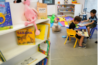 Reinauguración de Biblioteca infantil en Castillo del Parque Rodó