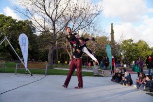 Inauguración de reformas en Parque Villa Biarritz