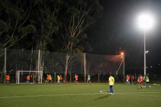 Inauguración de canchas de cesped sintético en Parque Lavalleja