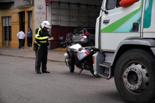 Operativo de control de transporte de carga 