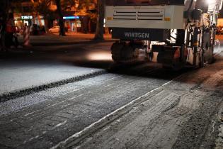 Obras de repavimentación en Colonia y Julio Herrera y Obes Obras de repavimentación en Colonia y Julio Herrera y Obes