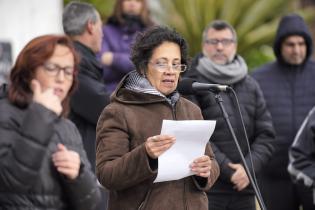 Inauguracion Fuente Delmira Agustini