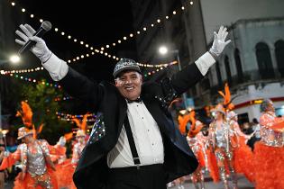 Ariel «Pinocho» Sosa en el desfile de Carnaval 2019 Ariel «Pinocho» Sosa en el desfile de Carnaval 2019