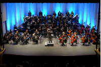 Concierto Rhapsody in blue, de la Banda Sinfonica de Montevideo, en el Teatro Solis.