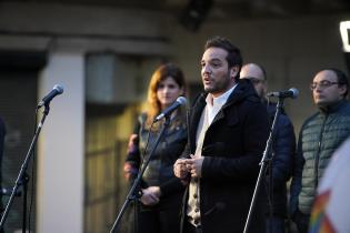 Inauguración de la Plaza de la Diversidad.