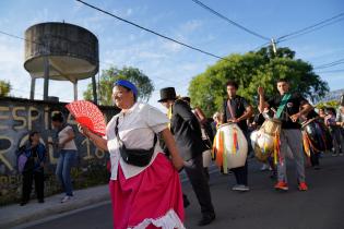 Inauguración de obras en barrio El Tanque, Villa Prosperidad 