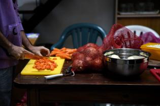 Entrega de alimentos a Red de ollas populares en el marco del Plan ABC