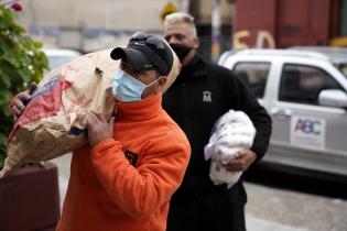 Entrega de alimentos a Red de ollas populares en el marco del Plan ABC