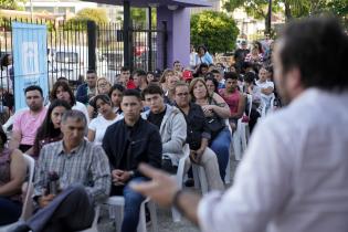 Entrega de diplomas de cursos del Cedel Casavalle.