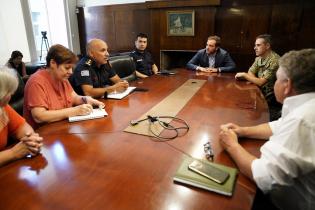 Reunión del comité departamental de emergencia