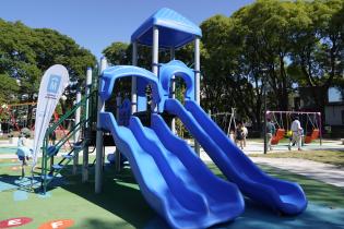 Inauguración de obras en rincón infantil del Parque Rodó