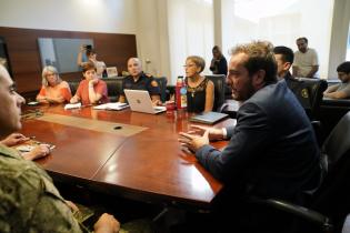 Reunión del comité departamental de emergencia