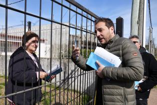 Recorrida por obras de Avenida Belloni 