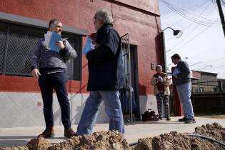 Recorrida por obras de Avenida Belloni 