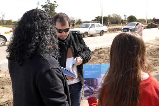 Recorrida por obras de Avenida Belloni 