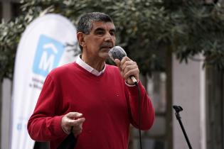 Inauguración de obras en la escuelas Grecia y Dardo Ortíz