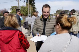 Recorrida por obras de Avenida Belloni 