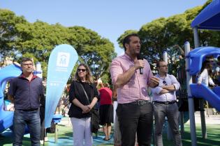 Inauguración de obras en rincón infantil del Parque Rodó