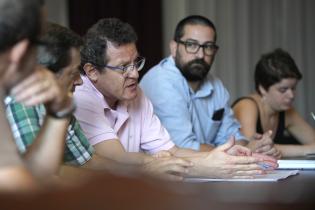 Reunión entre Christian Di Candia y Desarrollo Ambiental