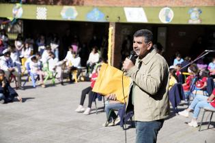 Inauguración de biblioteca infantil en la Quinta de Batlle