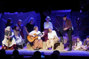 Presentación de obra de teatro del  Espacio Generacciones