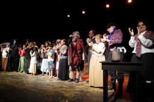 Presentación de obra de teatro del  Espacio Generacciones