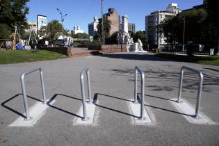 Bicicletario en Avenida Brasil y Boulevar Artigas