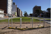 Bicicletario en Av.Italia y Francisco Simón