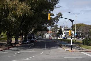 Inauguración de semáforos en Av.Ricaldoni y Av.Dr. Luis Morquio