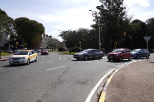 Inauguración de semáforos en Av.Ricaldoni y Av.Dr. Luis Morquio