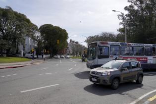 Inauguración de semáforos en Av.Ricaldoni y Av.Dr. Luis Morquio