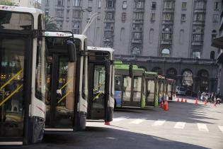 Presentación de nuevos ómnibus eléctricos