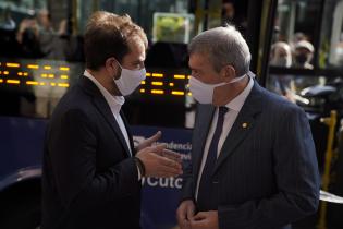 Presentación de nuevos ómnibus eléctricos Presentación de nuevos ómnibus eléctricos